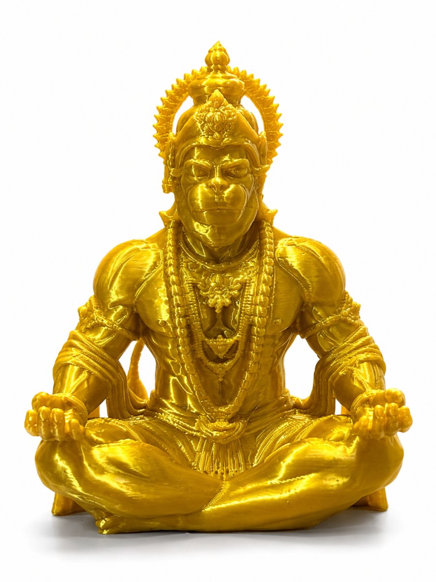 Hanuman Ji Golden Mini Idol